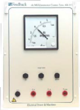 d.c. Milli-ammeter, Centre Zero